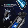 Caméra de Voiture Dual VanTop H609 - 1080P HD Dashcam - Écran Tactile 10" IPS Full - Support 128G Carte Mémoire-1