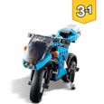 LEGO® Creator 3-en-1 31114 La Super Moto, Jouet de Construction, Futuriste, Enfants 8 Ans-1