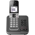 Panasonic KX-TGD320FRG Solo Téléphone Sans Fil Répondeur Noir-1