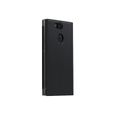 Sony Style Cover Stand SCSH10 Protection à rabat pour téléphone portable polycarbonate, cuir polyuréthane noir-1