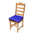 Lot de 6 coussins pour chaise, banc de jardin et canapé - SuperKissen24 - 45x45 cm - imperméable - Bleuet-1