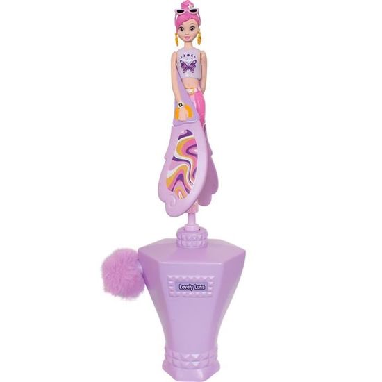 Poupée Fée Volante LANSAY Sky Dancers – Lovely Luna – Lanceur à Corde, Sans Pile, Dès 6 Ans – Collection, Magique, Cadeau