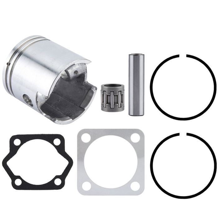 Kit Piston 66cc/80cc + Segments & Joints Pour Moto Skyhawk GT5 – Alliage CNC Précis