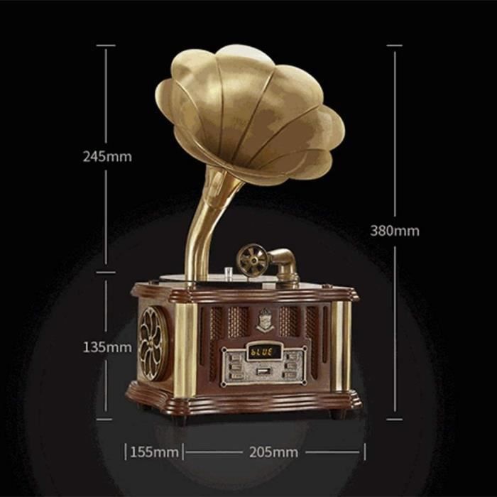 Tourne-disque Phonographe Vintage KOSMOPHON - Rare Et Fonctionnel
