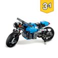 LEGO® Creator 3-en-1 31114 La Super Moto, Jouet de Construction, Futuriste, Enfants 8 Ans-2