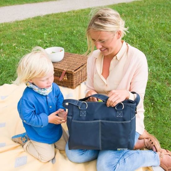 HAUCK Sac a langer City navy Cdiscount Puericulture Eveil bebe