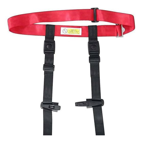 Extension Ceinture Avion Réglable 25-80 Cm – Harnais Sécurité Confort Femme Enceinte, Personne Forte – Noir