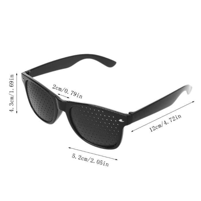 Lunettes de repos a stenope verres stenope ameliorer la vue soulager fatigue noir Cdiscount Bijouterie