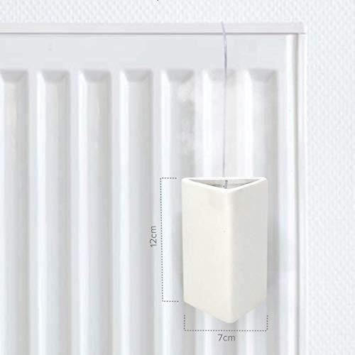 Humidificateur Radiateur Céramique - 4 Pièces avec Crochet de Suspension  Flexible - Contrôle de l'humidité - Économie d'énergie - Diffusion Efficace  de l'humidité : : Cuisine et Maison