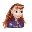 Tête à coiffer Princesse Anna - La Reine des Neiges II - Disney Frozen - Accessoires inclus - 20 cm-3