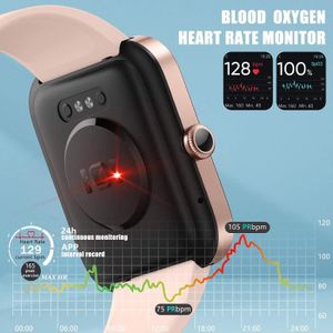 LIFEBEE Montre connectée LIFEBEE pour femmes et hommes, écran tactile