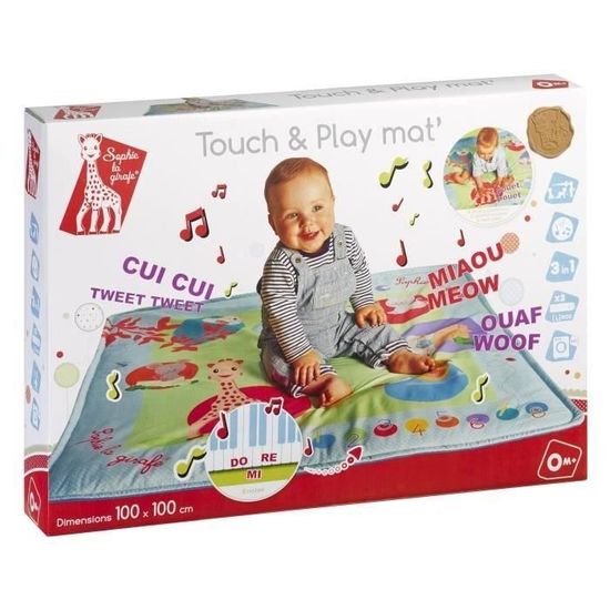 Sophie La Girafe Touch Play Mat Cdiscount Puericulture Eveil Bebe