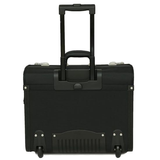 Tassia Mallette porte documents roulettes pour ordinateur