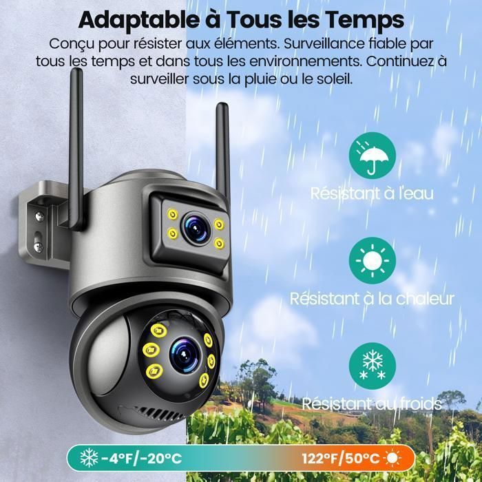 Caméra Spy 1080p HD WiFi Mini caméra espion cachée Audio vidéo Vision