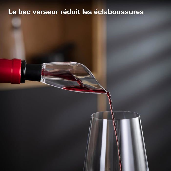 Bec D'Aérateur De Vin, Bec Verseur De Vin Portable Ergonomique Et
