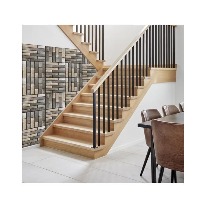 Panneaux Muraux 3d En ABS Imitation Pierre - Lot De 2 Pièces - Art Decor - Design Plâtre/carrelage - Neuf Moule Epoxy