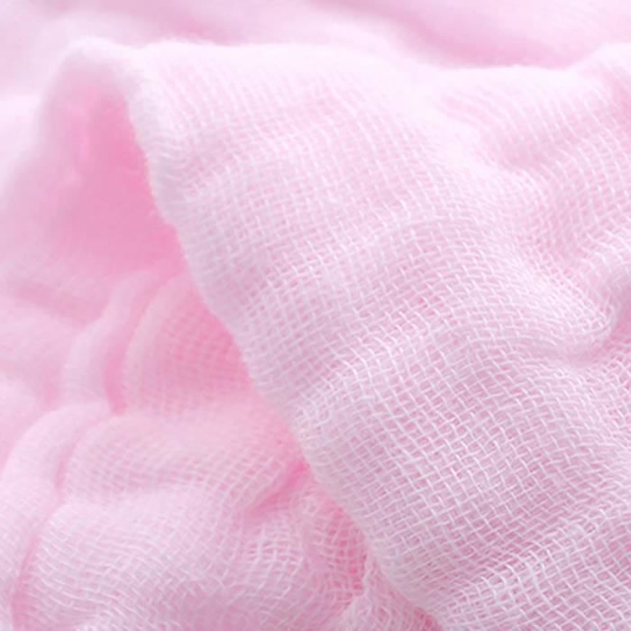Lange bébé en mousseline de coton  Lot de 10 / 30 x 30 cm Qualité  supérieure - Couleur blanc - Cdiscount Maison