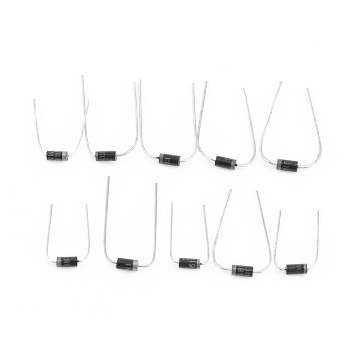Diodes 50Pcs, diodes de redressement de diode de redressement haute Diodes 50Pcs, diodes de redressement de diode de redressement haute