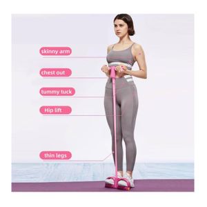 Bande De Résistance Avec Poignées – Élastique De Musculation En Silicone, Pour Entraînement Complet Du Corps, Fitness, Yoga, Pilates, Rose/violet/bleu