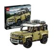 LEGO® Technic 42110 Land Rover Defender, Maquette de Voiture à Construire, Idée Cadeau Jouet pour Enfant de 11 ans et +-0