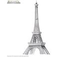 Maquette métal IconX - Tour Eiffel - Métal Earth - Gris - Mixte - 14 ans-0