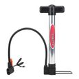 VINGVO Pompe à vélo 10 `` Portable vélo pompe en alliage d'aluminium Mini cyclisme main pompe à air balle pneu gonfleur outil-0