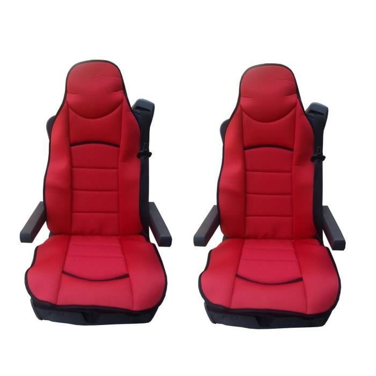 F-CORE Couvre-couchette Camion compatibilité pour Volvo FH 4 01.13-12.19 Bleu 