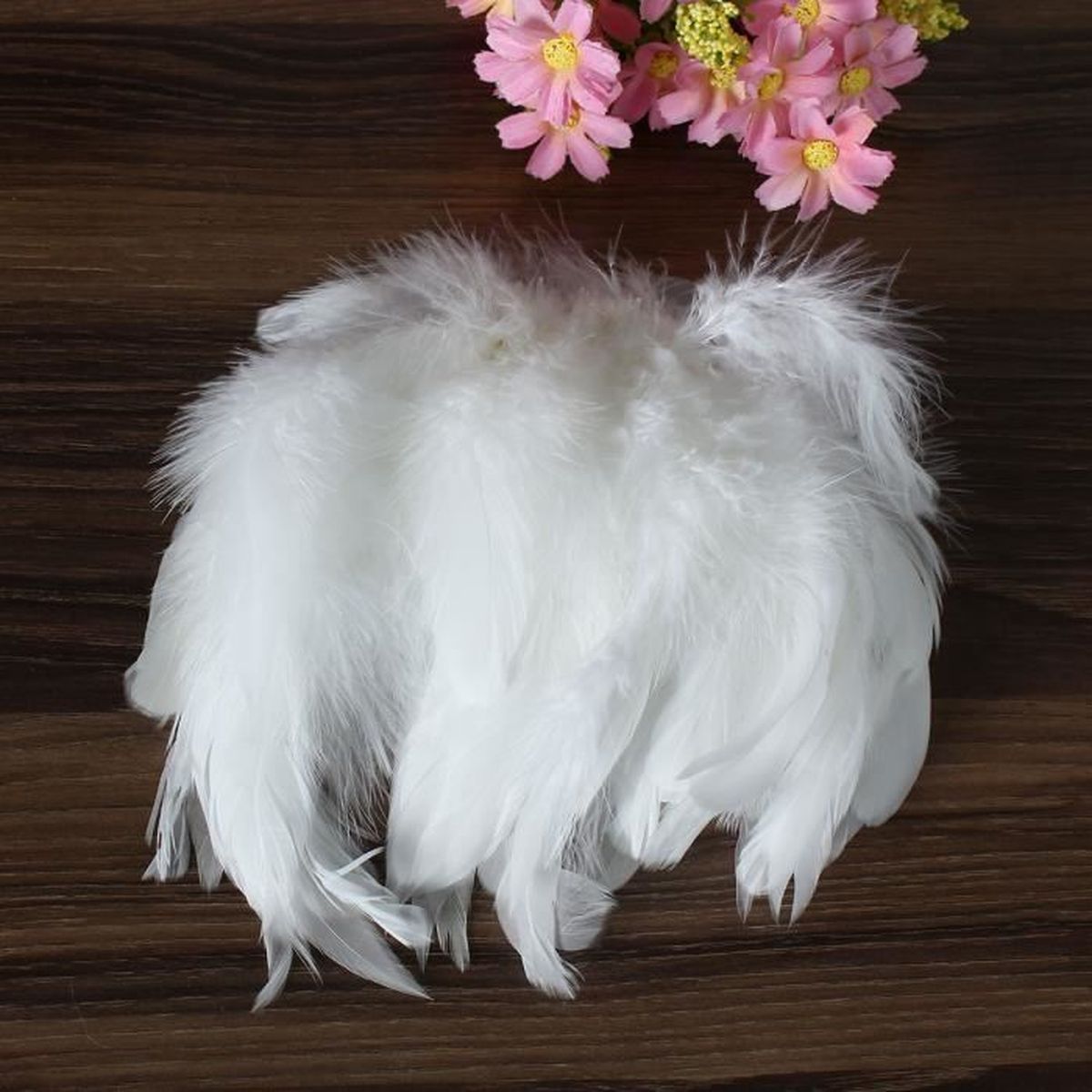 Plume D'autruche VoilaLove 10 Pcs Plume D'Autruche Naturel Artisanat 12-14 Pouce (30-35 Cm) Plume Pour Centres De Mariage Du00e9coration De La Maison (30-35cm,Blanc Plume Autruche