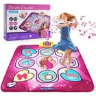 LECOO Tapis de Danse Jouets pour Enfants - Marque - Modèle - lumières LED - Volume réglable - 5 Modes de Jeu