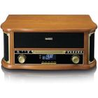 LENCO Tourne-Disque - CLASSIC PHONO - TCD-2571 - Bluetooth - Radio DAB+ - Lecteur CD et Cassette