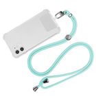 TAPERSO Tour de cou et cordon telephone universel bleu clair