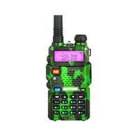 1 piece camouflage-American -2021 Baofeng UV 5R III Tri Bande Double Antenne Talkie walkie VHF 136 174Mhz-220 260Mhz & UHF 400 520Mh
