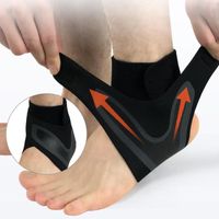 Attelle de soutien de la cheville, Bandage de Protection du pied à ajustement libre, prévention des entorses,