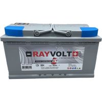 Batterie à décharge lente - RAYVOLT - RVDC-L5D95-AGM - 12V 95AH (C20) / 80AH (C5) - 26 Kg - 352x175x190 mm