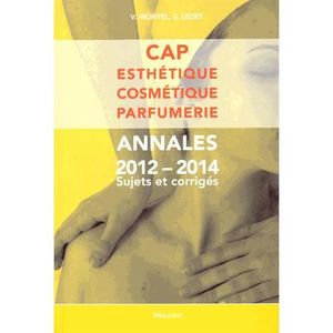 Livre Cap Esthetique Cosmetique Parfumerie Achat Vente Pas Cher