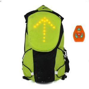 Keptfeet Sac /à Dos de Cyclisme 5 L avec Affichage LED arri/ère et Signal de s/écurit/é pour Les Sports de Plein air pour Homme et Femme
