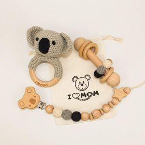 B08 doudou Clip Pince tétine Bois Famille Bébé Ourson Coeur Attache Tétine B08 doudou Clip Pince tétine Bois Famille Bébé Ourson Coeur Attache Tétine