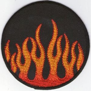 écusson ECUSSON PATCH PATCHE THERMOCOLLANT /" L/' OEIL /" DIMENSIONS 8 X 7 CM