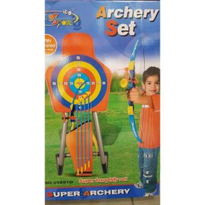JQTOYD Grand arc et flèche pour enfants de 8 à 12 ans, ensemble de tir à  l'arc pour enfants de plus de 30 m, meilleur jouet d'extérieur cool pour