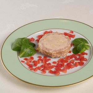 PATÉ FOIE GRAS Pâté de Foie de Canard Parfumé au Jus de Truffe 50% Foie Gras (Poids  en gramme: 130 g)