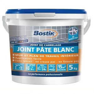 JOINT D'ÉTANCHÉITÉ Joint carrelage - blanc - 5 Kg