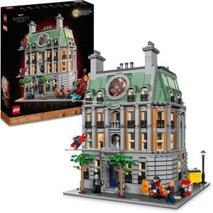 ASSEMBLAGE CONSTRUCTION LEGO 76218 Marvel Le Saint des Saints, Kit de Cons