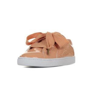 puma heart patent blanche pas cher
