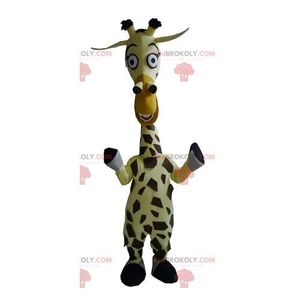 DÉGUISEMENT - PANOPLIE Mascotte de Melman la célèbre girafe du dessin ani