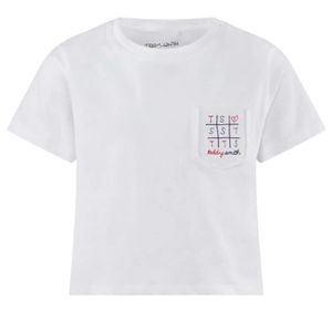 T-SHIRT T-shirt Blanc Fille Teddy Smith Hazou