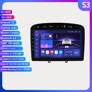 RoverOne® Autoradio Bluetooth GPS Voiture pour Citroen Berlingo C2 C3 &  Peugeot Partner Android Stéréo Navigation WiFi Écran - Cdiscount Auto
