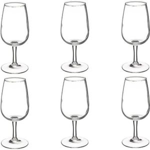 6x) Verres à Vin rouge 220ml en Cristallin KRISTA DECO - KROSNO