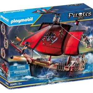 PLAYMOBIL - Voiture Familiale et bateau - 4 personnages - Remorque  porte-bateau - Chien - Accessoires - Cdiscount Jeux - Jouets
