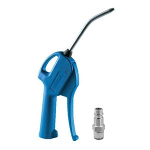 Garage Atelier 12 mm filetage femelle Angle buse air Pistolet à Air Souffleur de Poussière Jaune