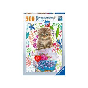Puzzle 500 Pieces Chat Cdiscount
